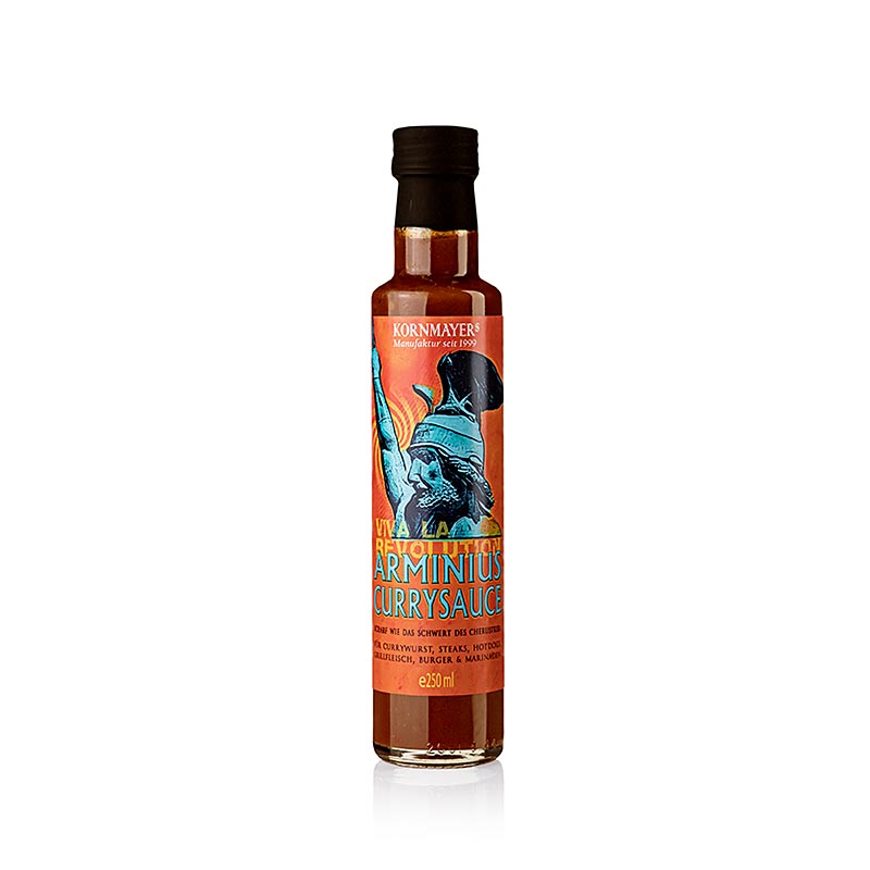 Salsa al curry Arminius, piccante, Kornmayer, 250 ml