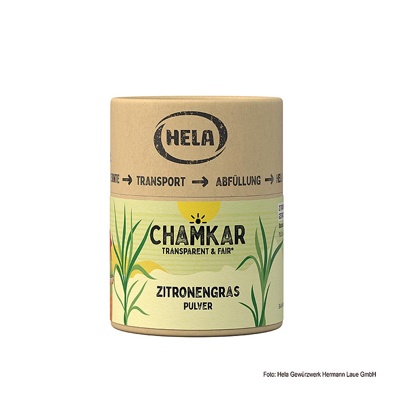 HELA Chamkar - Polvere di citronella, 60 g