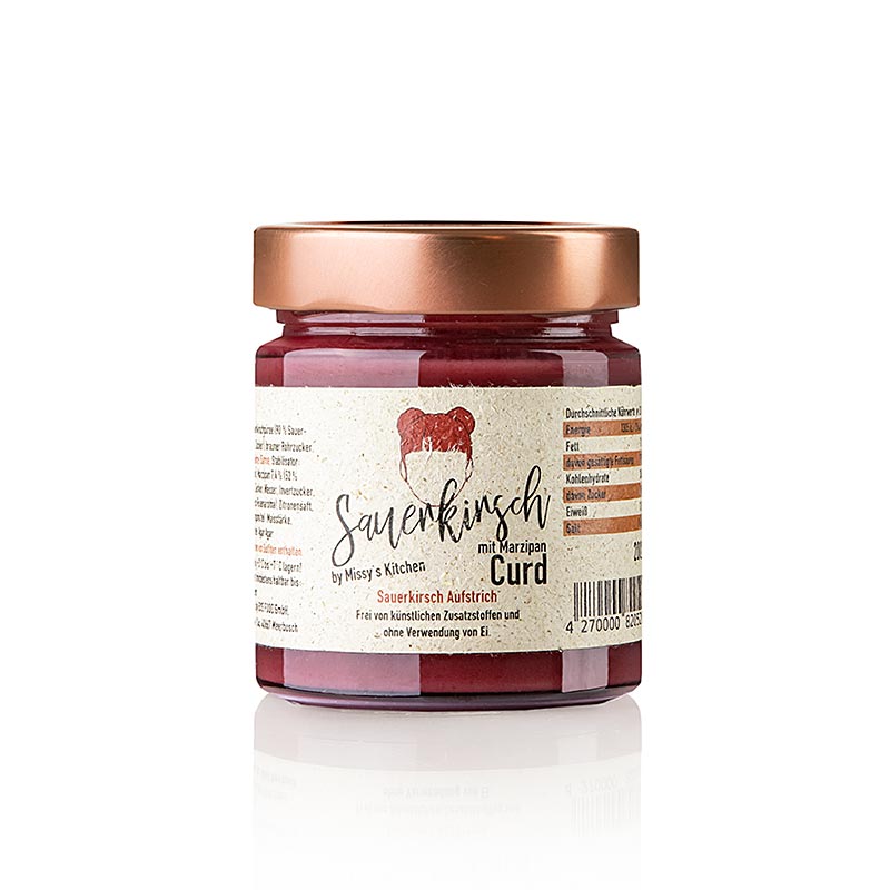 Missys Sauerkirsch-Marzipan Curd (Saisonartikel Okt-Jan), 200 g