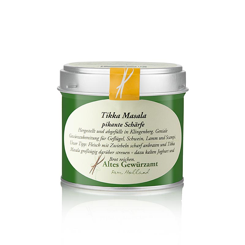 Préparation d'épices Tikka Masala (piquantes), Altes Gewürzamt, 85 g
