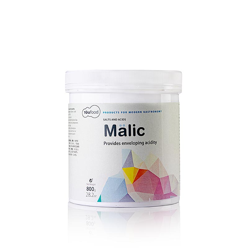 MALÏC, acido malico / texturizzante, TÖUFOOD, 800 g