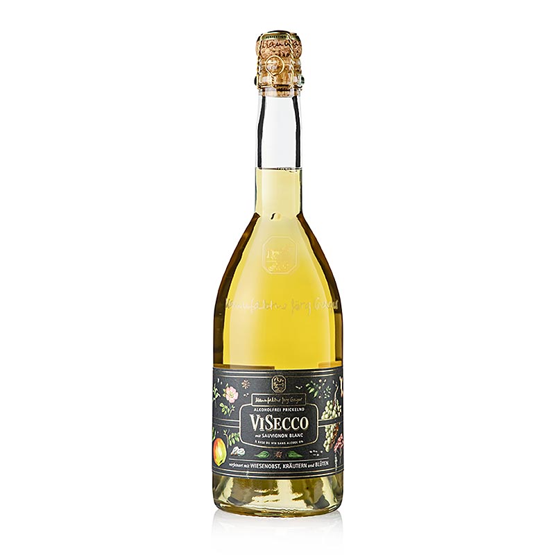 Jörg Geiger Visecco Sauvignon Blanc (fruits, herbes, fleurs) sans alcool 0,75 l, 7