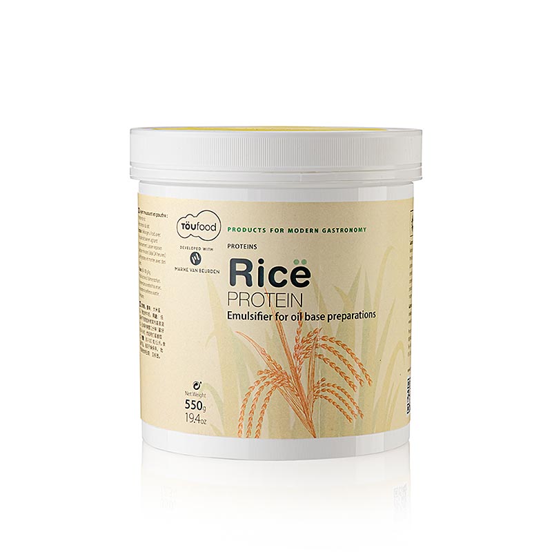 RICE PROTEIN, Protéines de riz, 550g, TÖUFOOD, 550 g
