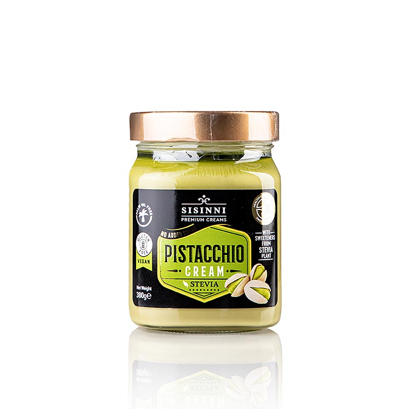 Pistazien Auftrich, mit Stevia, vegan, Sisinni, 380 g
