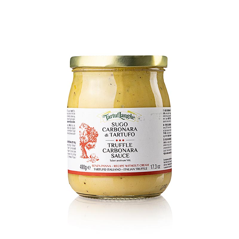 Tartuflanghe - Salsa alla carbonara con tartufo estivo, 490 g