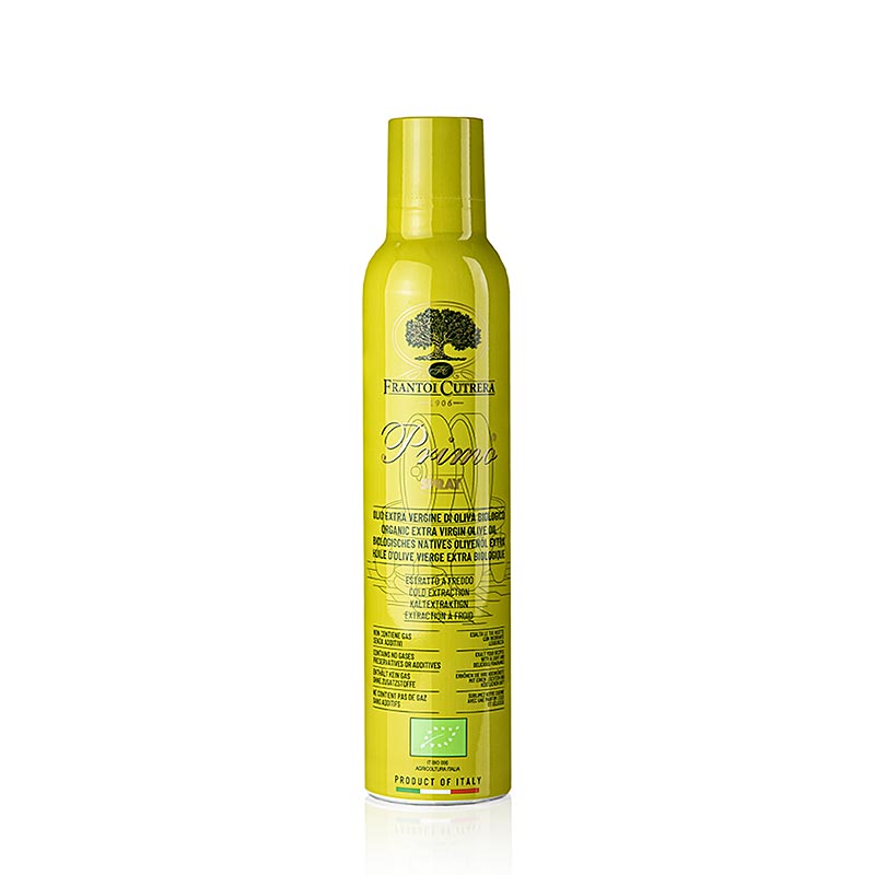 Olio d'oliva Frantoi Cutrera "Primo" SPRAY, Sicilia, BIO, 250 ml