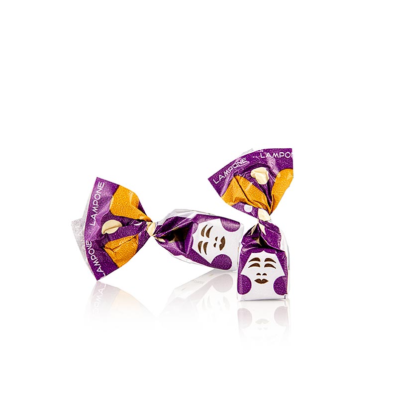Tartuflanghe Mini praline al tartufo "trifulòt", lampone, ca. 7 g, 1 kg