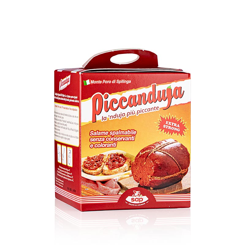 Piccanduja, Salami piquant à tartiner Salami Calabre, 250 g