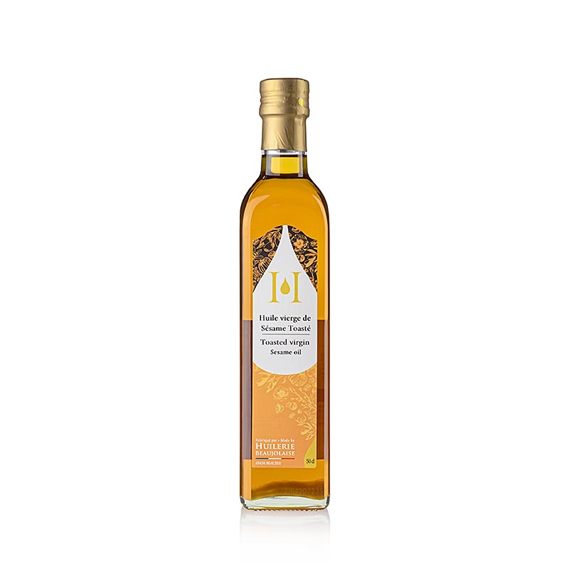 Huile de sésame, vierge, grillée, Huilerie Beaujolaise, BIO, 500 ml