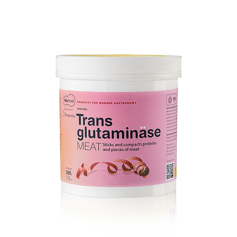 TRANSGLUTAMINASE (pour les produits carnés), TÖUFOOD, 500 g