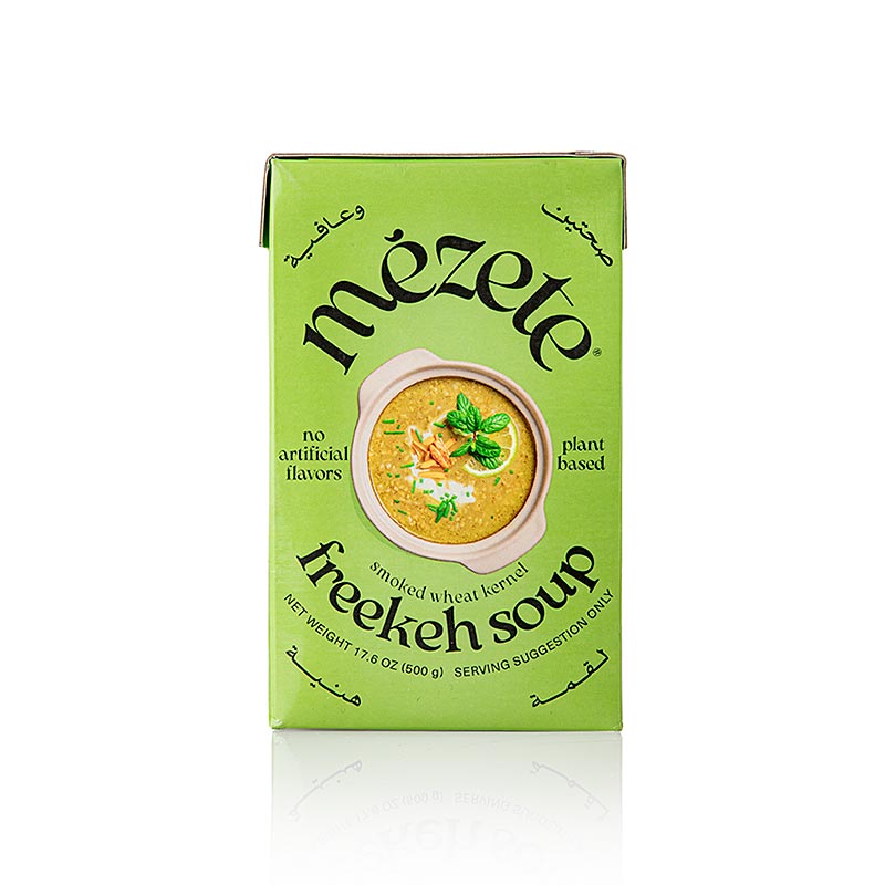 Zuppa gourmet al freekeh, zuppa di grano, mézete, 485 ml