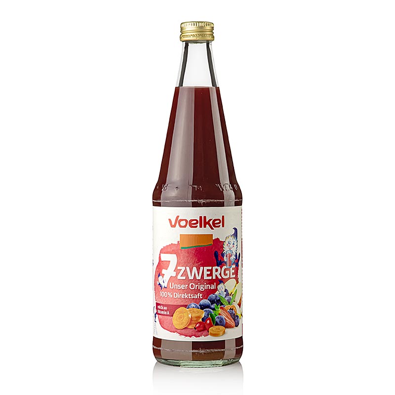 Voelkel "I 7 nani" Succo multifrutta, biologico e vegano, 700 ml