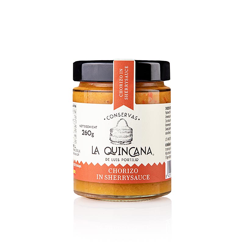 Chorizo al Jerez - Paprikawurst in Sherrysauce, La Quincana, 260 g
