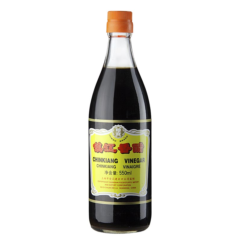 Vinaigre de riz noir - Chinkiang Vinegar, 5,5% d'acidité, Chine, 550 ml