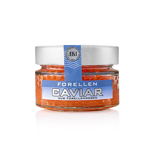 Caviale di trota, oro-arancio, 100 g