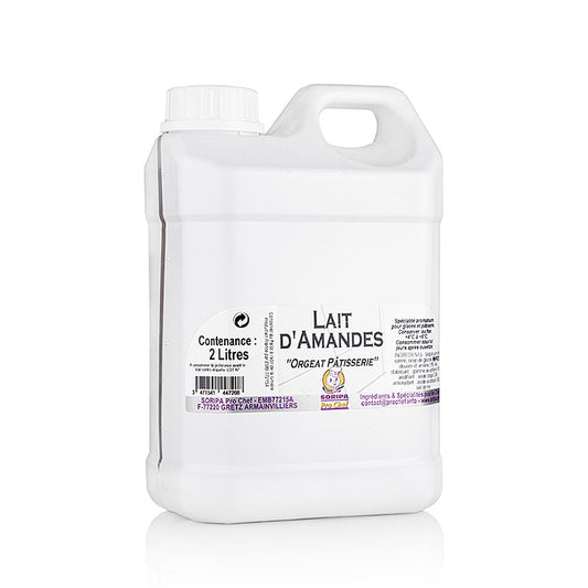 Lait d'Amandes - Sirop d'extrait d'amande, 2 l