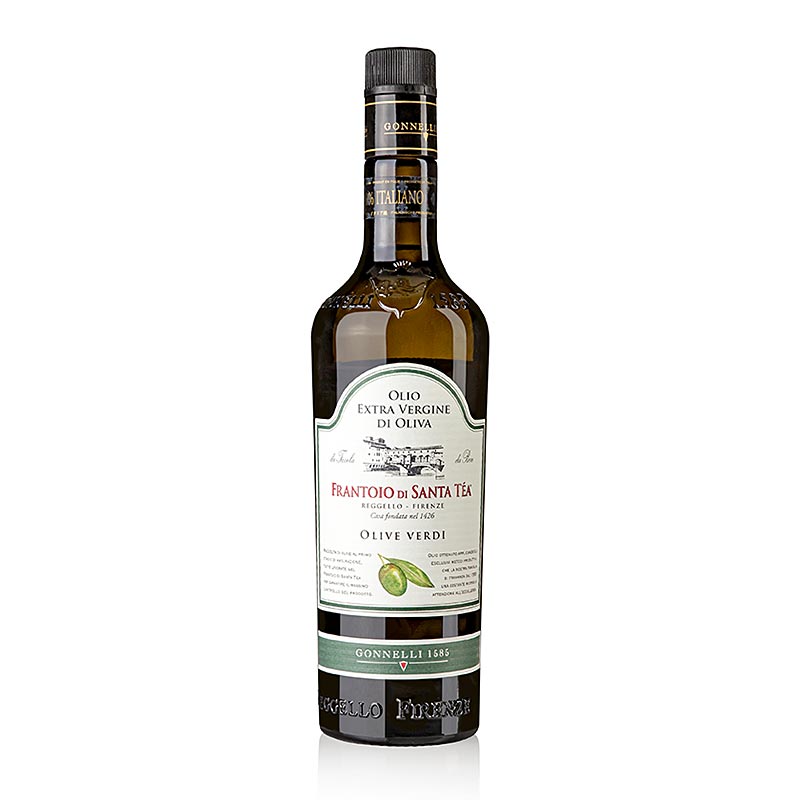 Natives Olivenöl Extra, Santa Tea Gonnelli "Fruttato Intenso", grüne Oliven, 750 ml