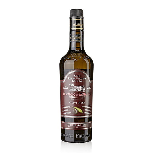 Olio d'oliva , Santa Tea Gonnelli "Dolce Delicato", olive nere, 750 ml