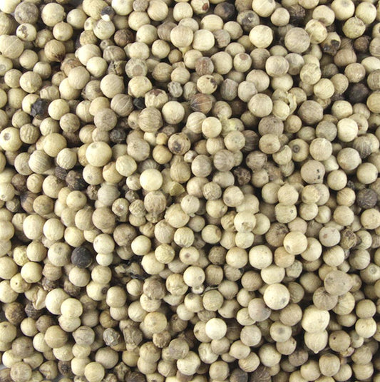 Poivre blanc, en grains, 1 kg