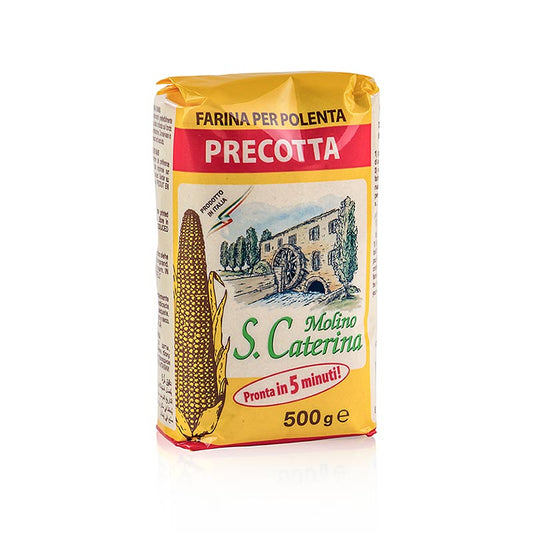 Molino - Polenta - Quick-Polenta Precotta, semola di mais, precotta, 500 g