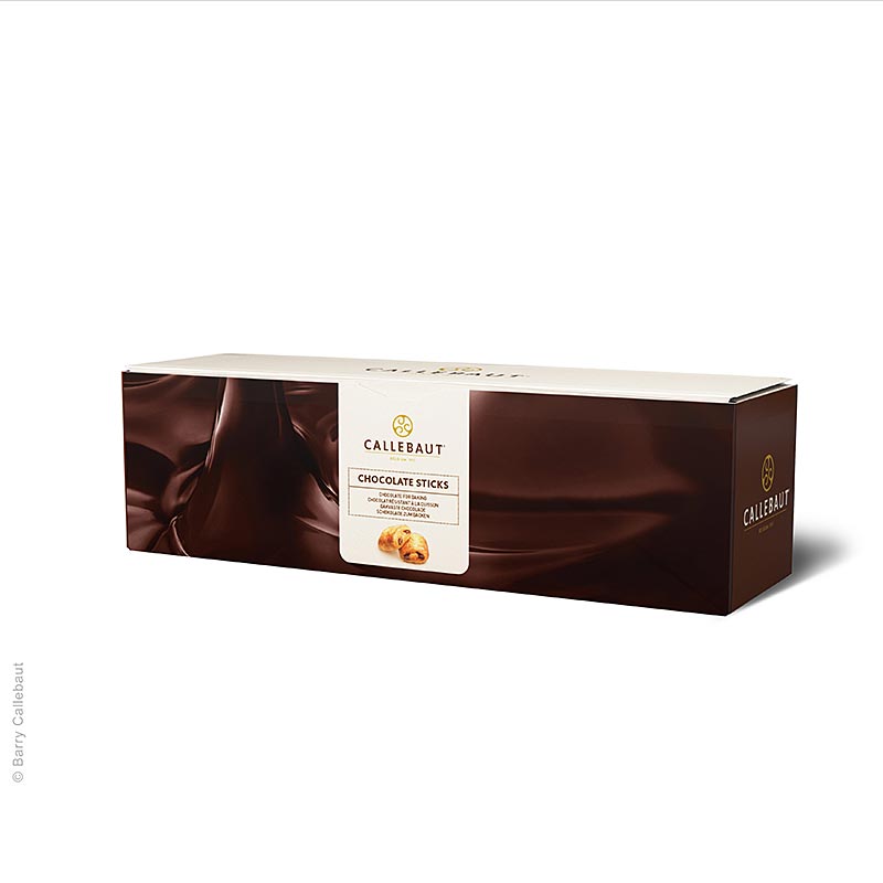 Barrette di cioccolato fondente, cioccolato adatto alla cottura in forno, 8 cm, 44% Cacao, Callebaut, 1,6 kg, circa 300 pezzi