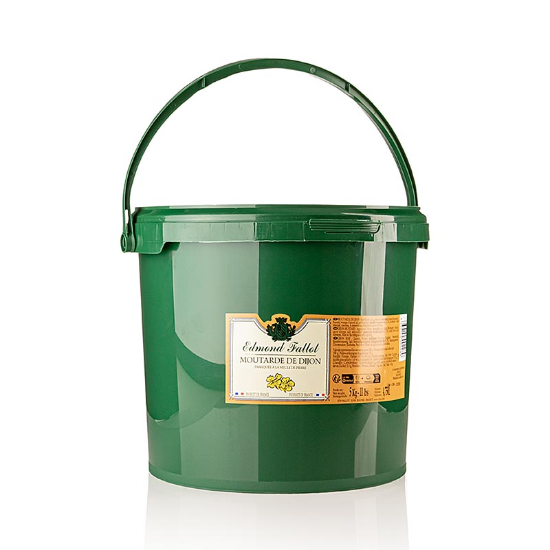 Fallot - Dijon Senf, fein und scharf, 4,75 l