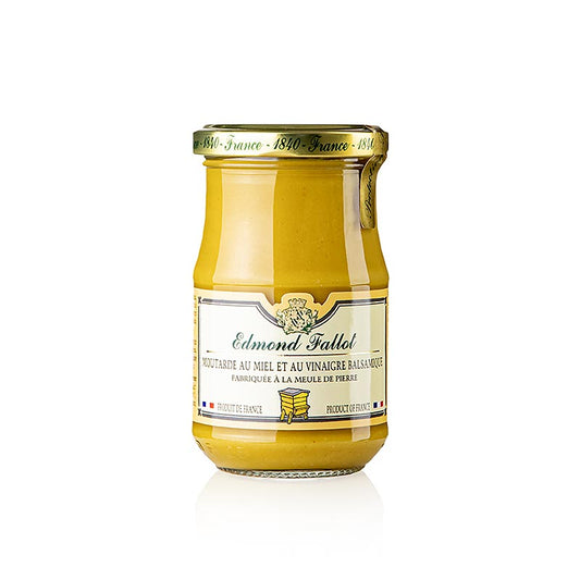Fallot - Senape fine con aceto balsamico e Miele, 190 ml