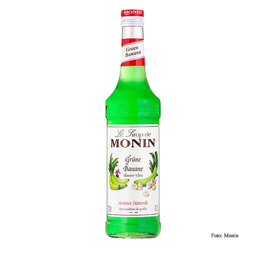 Sciroppo Monin alla banana verde, 700 ml