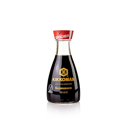 Sojasauce - Shoyu, Kikkoman, Tischflasche mit Ausgießer, Japan, 150 ml