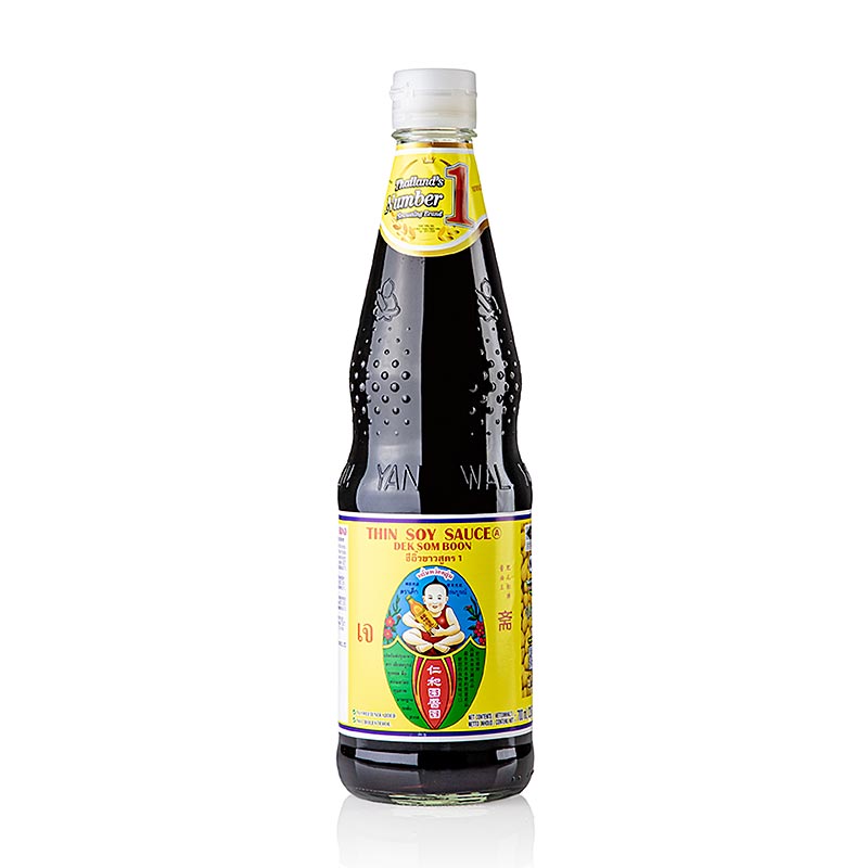 Sauce soja - Shoyu, Healthy Boy, légèrement sucrée, 700 ml