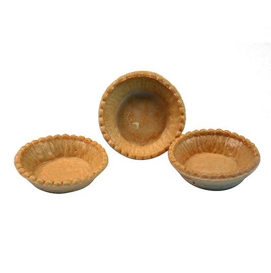 HUG - Tartellette da snack, rotonde, ø 7 cm, chiare, salate, 1,93 kg, 140 pezzi