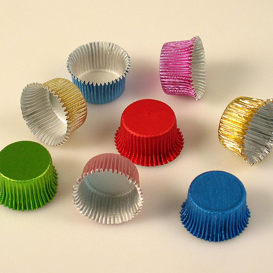 Matfer - Capsule in alluminio, colorate, ø 24 mm, altezza 16 mm, 1.000 pezzi