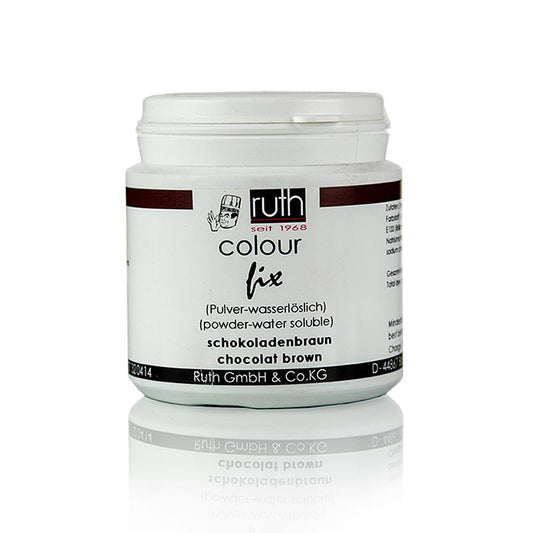 Colorante alimentare in polvere, marrone cioccolato, solubile in acqua, 9111, Ruth, 50 g