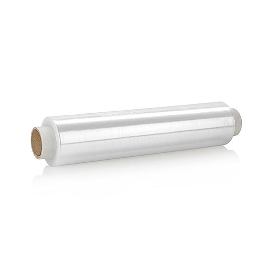 Pellicola trasparente per dispenser, per salsicce e formaggio, 45 cm x 300 m, 1 pz.