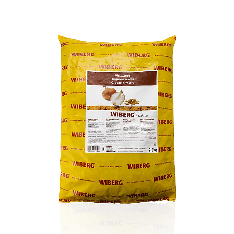 Cipolle tostate Wiberg, affettate, 2,5 kg