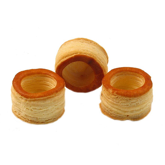Mini tortini alla regina in pasta sfoglia, ø 3,5 cm, vegano, HUG, 1,15 kg, 192 pezzi