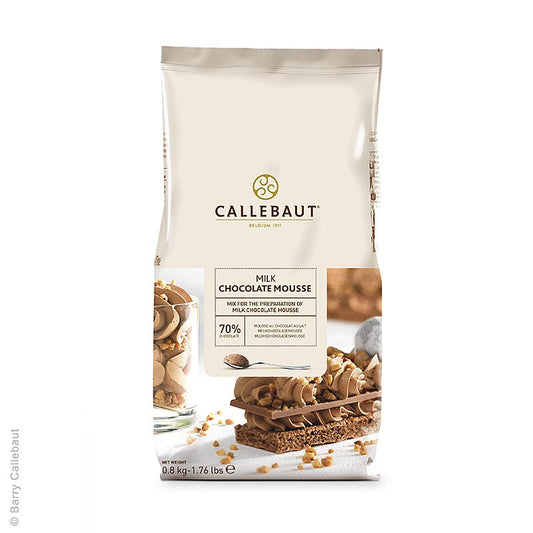 Callebaut - Mousse au chocolat - Poudre, au lait, 800 g