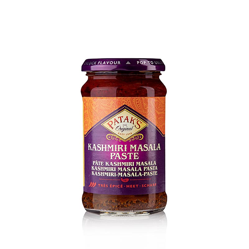 Curry Paste "Kashmiri Masala", hot, Patak´s, 295 g