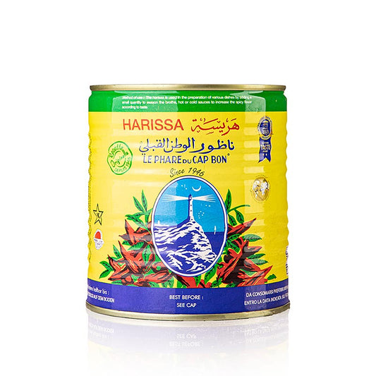 Harissa - Pâte de piments forts, d'ail, d'herbes et d'épices, 760 g