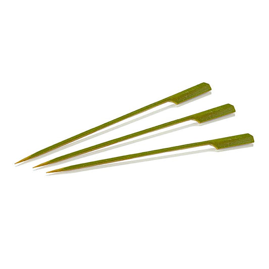 Bambus-Spieße, mit Blattende, 18cm, 250 St