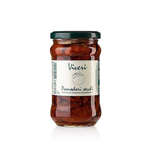 Viveri - Tomates séchées marinées, à l'huile de tournesol, 290 g