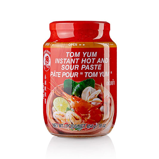 Pâte Tom Yum, piquante et aigre pour soupes, 454 g