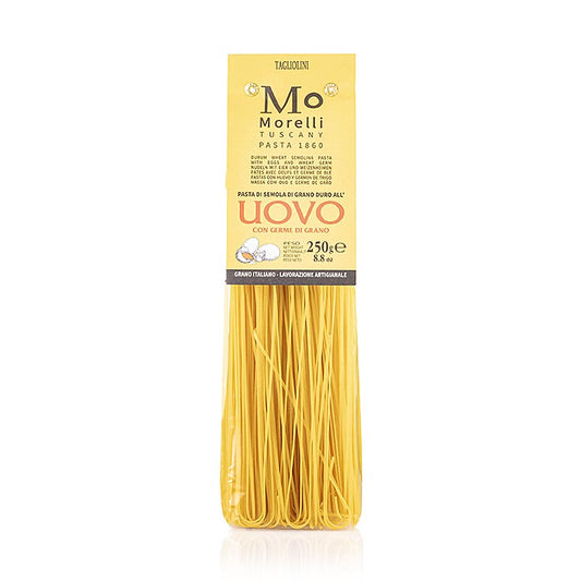 Morelli 1860 Tagliolini al Uovo, mit Ei und Weizenkeimen, 250 g