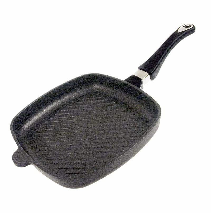 AMT Gastroguss, Poêle à griller, carrée, 26x26cm, 4cm de haut, 1 pce