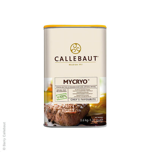 Mycryo - Beurre de cacao, pour remplacer la gélatine, en poudre, Callebaut, 600 g