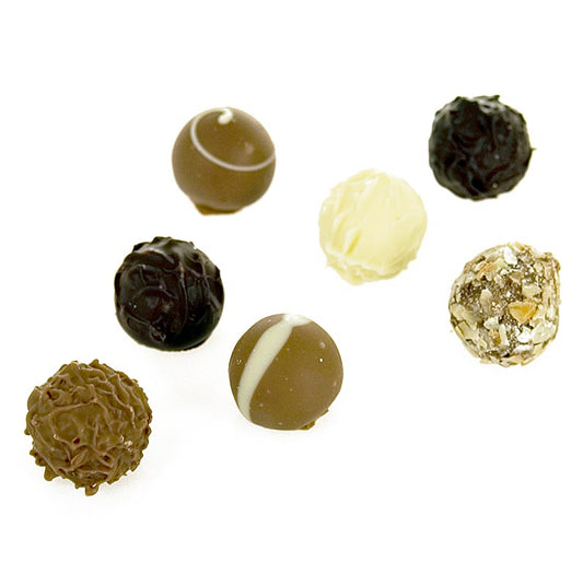 Chocolats aux truffes - assortiment, à l'alcool, 7 variétés, Peters, 1,8 kg, environ 140 pièces