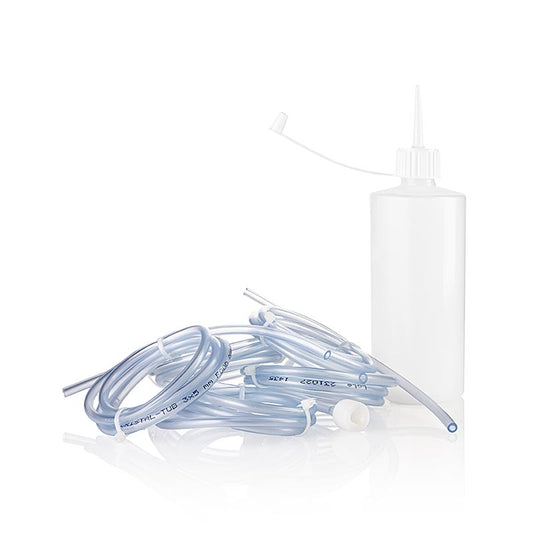 Spaghetti Kit, Spritzflasche & 5 Schläuche á 1m, Adapter für den Espuma-Sprayer, 7 tlg.