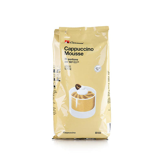 Carma - Mousse in polvere - Cappuccino, 500 g