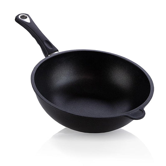 AMT Gastroguss, Poêle à wok, ø 28cm, 11cm de haut - induction, 1 pc