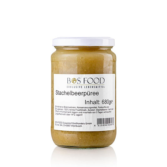 Purea/purea - Uva spina, finemente filtrata, 680 g